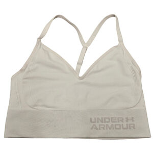 Under Armour Seamless Compression Sports Bra Size Medium White T-Back Athletic